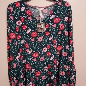 Matilda Jane LS top NWT floral